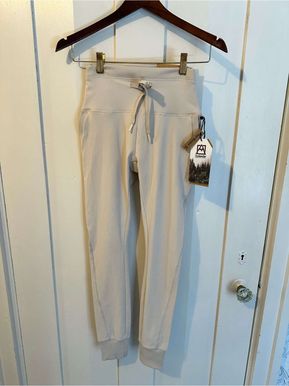 Avalanche Women’s Neutral Beige Jogger Sweatpants